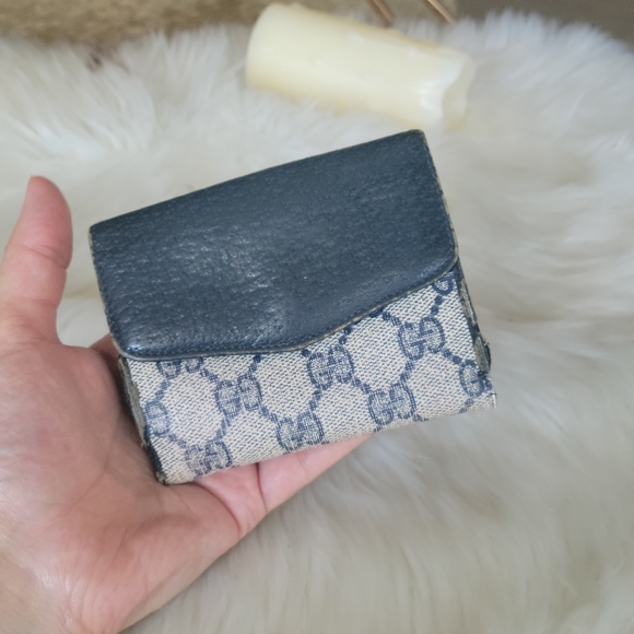 100% Authentic Gucci vintage web sherry line wallet - Picture 3 of 11